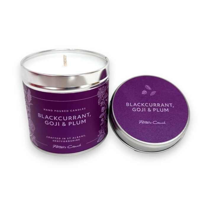 Potters Crouch Blackcurrant, Goji & Plum Wellness Candle